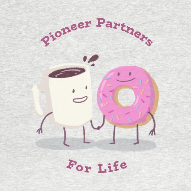 Pioneer partners donut and coffee JW by JwFanGifts
